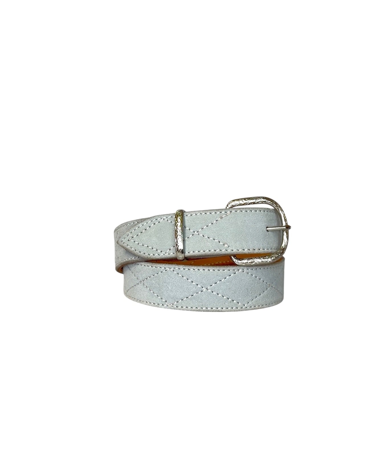 PRAIRIE BLUE - DIAMOND STITCH BELT