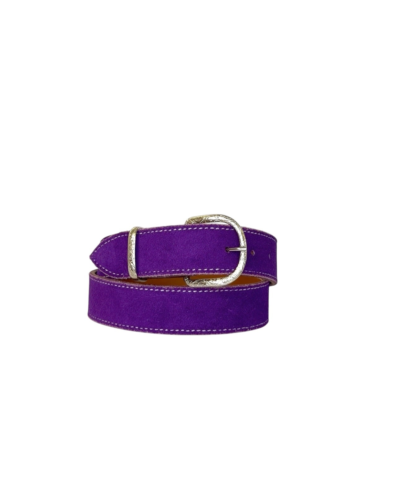 PRICKLY PEAR PURPLE - SINGLE STITCH BELT