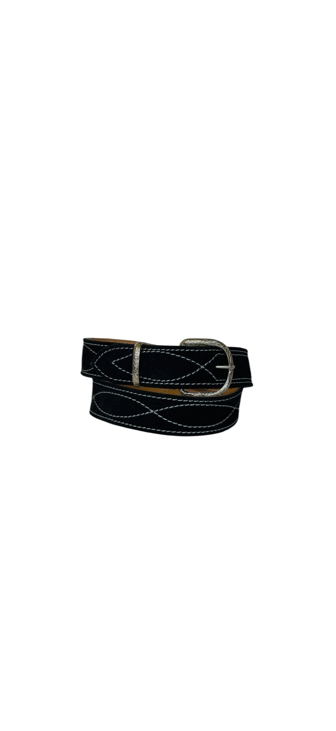 CADILLAC BLACK - RIVER STITCH BELT