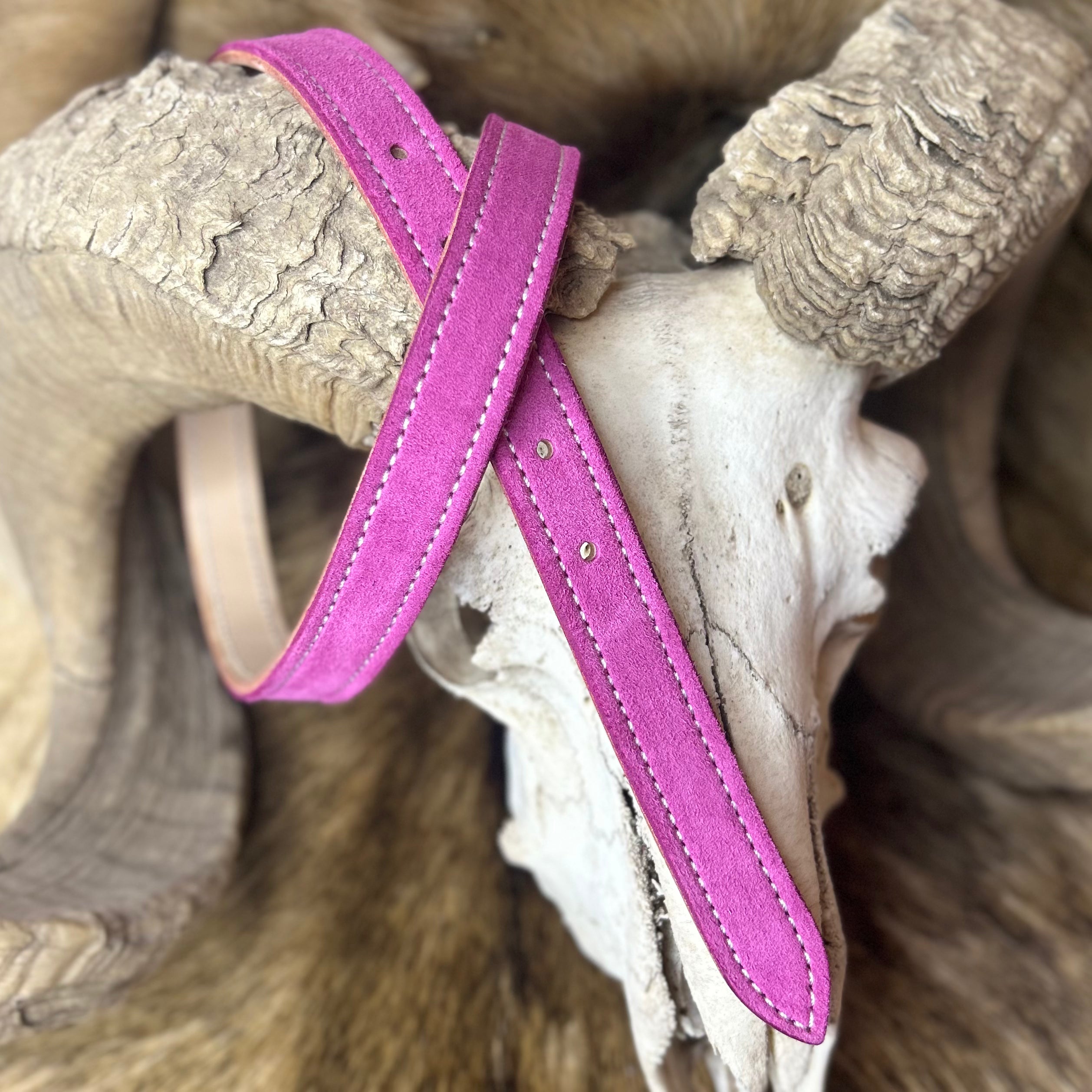 PUNCHY PINK - 1 INCH BELT – Remuda Leather Co