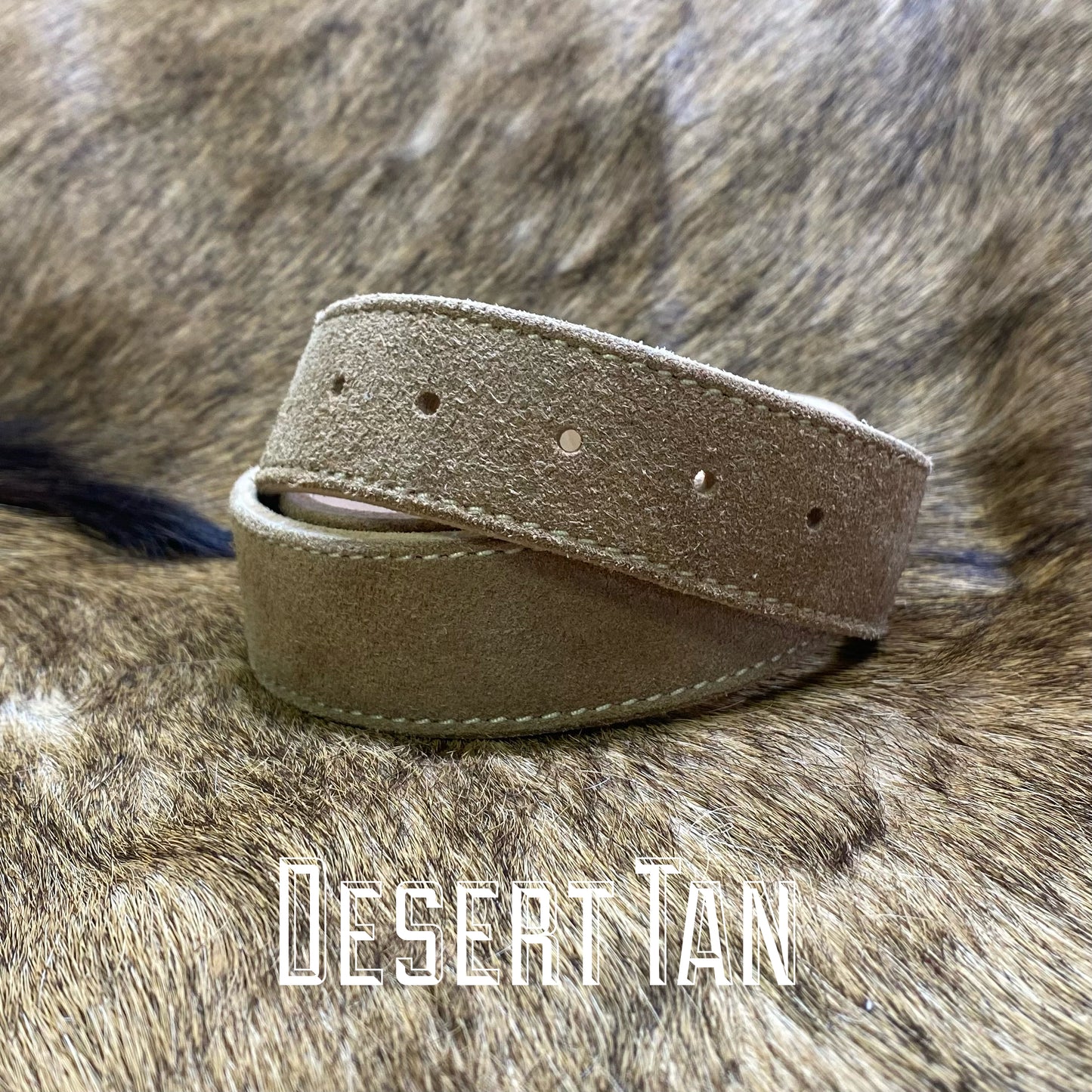 DESERT TAN - SINGLE STITCH BELT