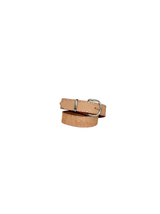 NATURAL VEG TAN ROUGH - BUCKSTITCH