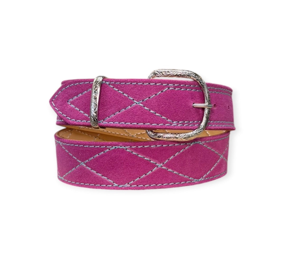 PUNCHY PINK - DIAMOND STITCH