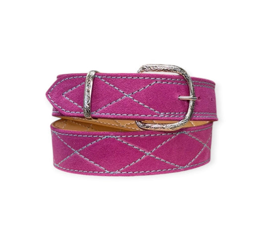 PUNCHY PINK - DIAMOND STITCH