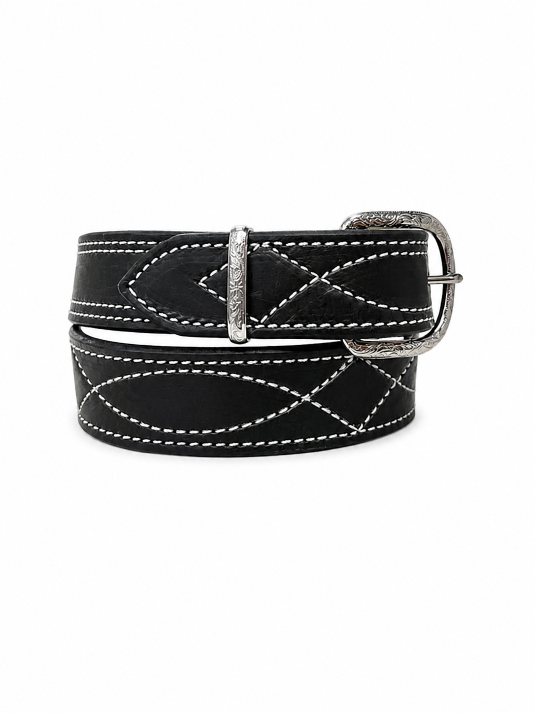 Charcoal Bison Fancy Stitch
