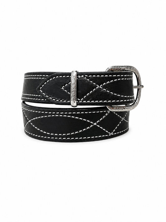 Charcoal Bison Fancy Stitch