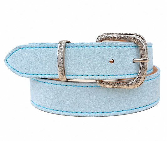 PRAIRIE BLUE - SINGLE STITCH BELT