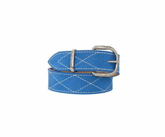 BUCKLE BUNNY BLUE - DIAMOND STITCH