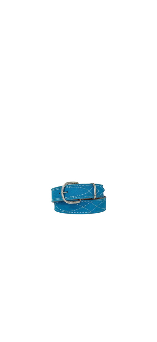COMAL BLUE - GUNSLINGER STITCH BELT