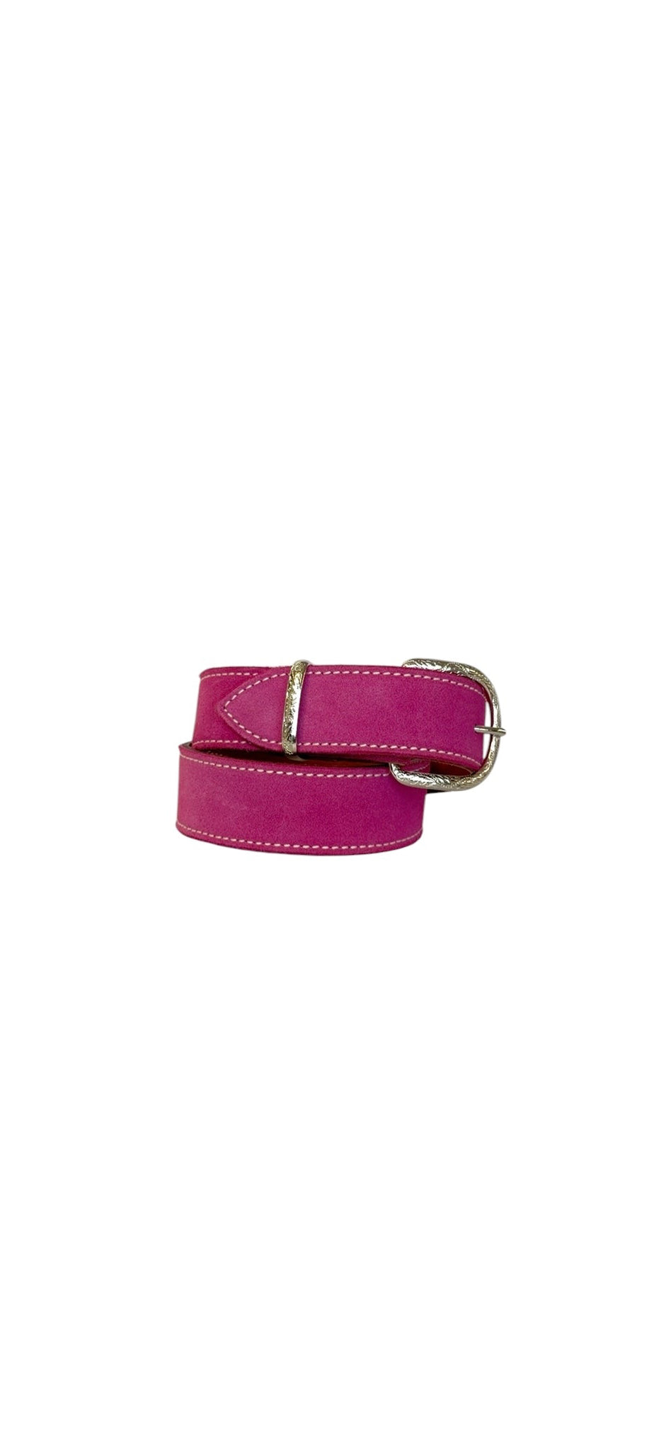 PUNCHY PINK - SINGLE STITCH BELT