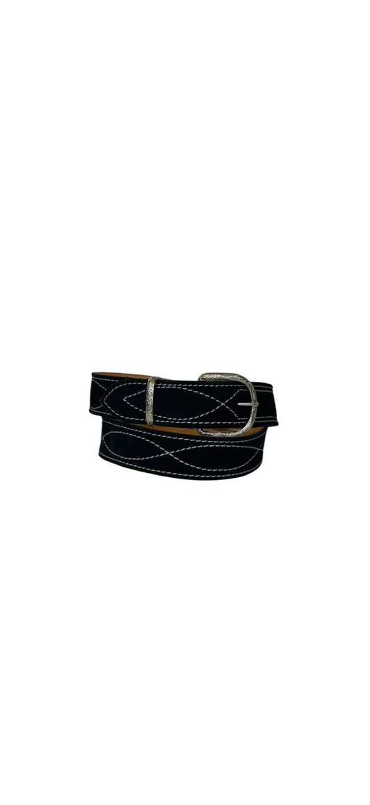 CADILLAC BLACK - RIVER STITCH BELT