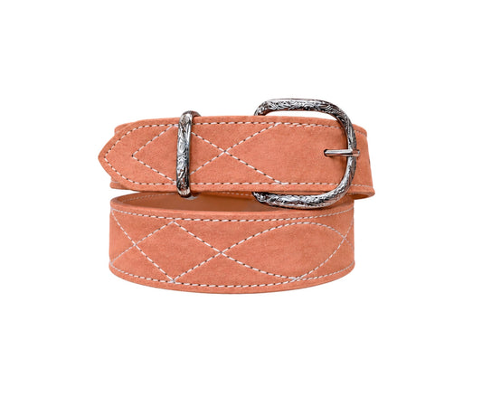 HILL COUNTRY PEACH- GUNSLINGER STITCH BELT