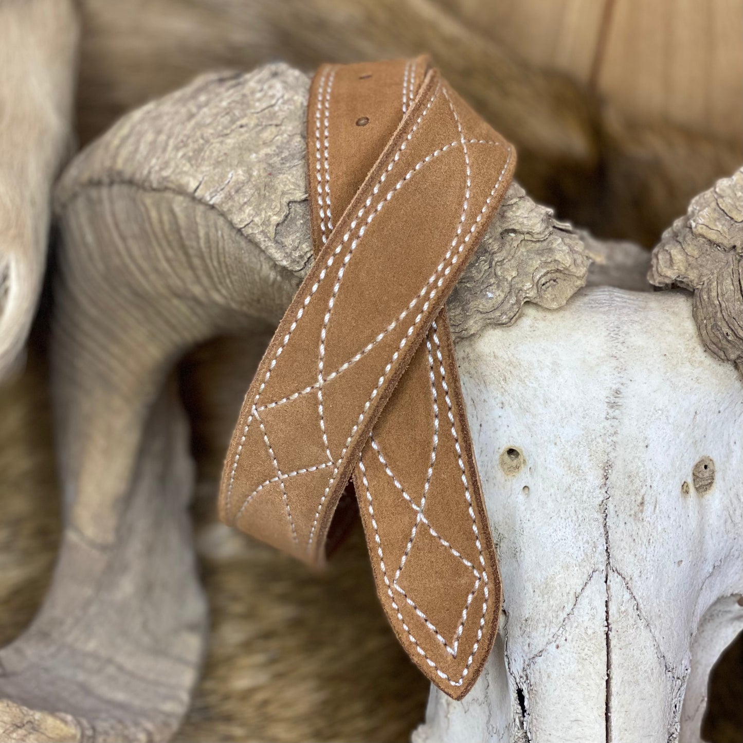 DESERT TAN - GUNSLINGER STITCH BELT