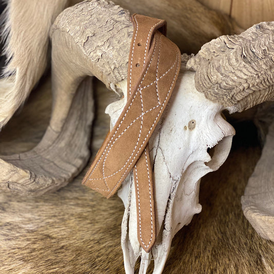 DESERT TAN TAPERED (3/4" or 1") GUNSLINGER STITCH BELT