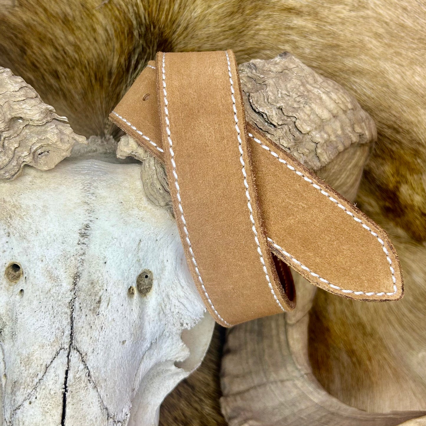 DESERT TAN- SINGLE STITCH BELT