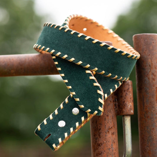 GREEN-GO GOLD WHIPSTITCH