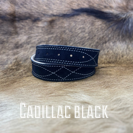CADILLAC BLACK - GUNSLINGER STITCH BELT