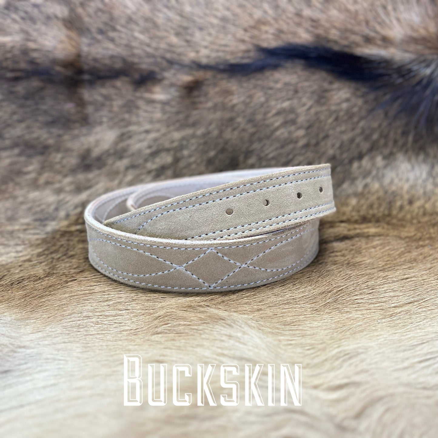 BUCKSKIN - GUNSLINGER STITCH BELT