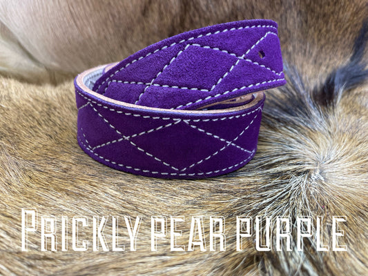 PRICKLY PEAR PURPLE - DIAMOND STITCH