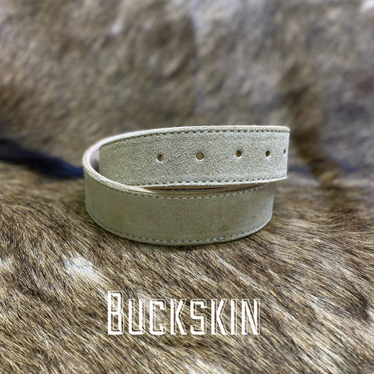 BUCKSKIN - SINGLE STITCH BELT